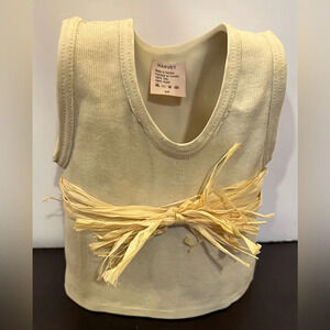 Vintage Michael Harvey tank top Pop Art Collectable Clay Vase